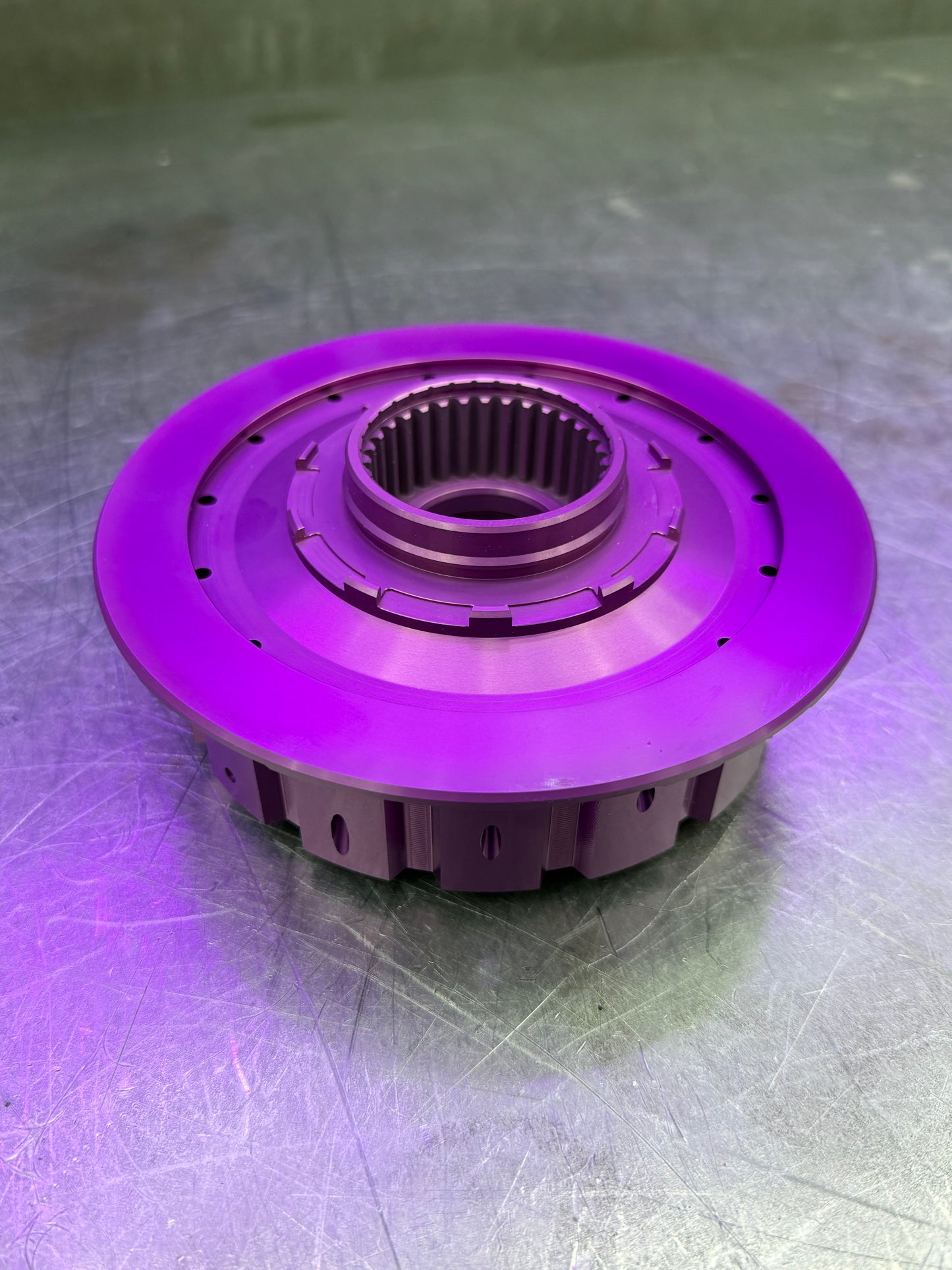 ATS Billet 7075 10R/L80 high capacity E hub