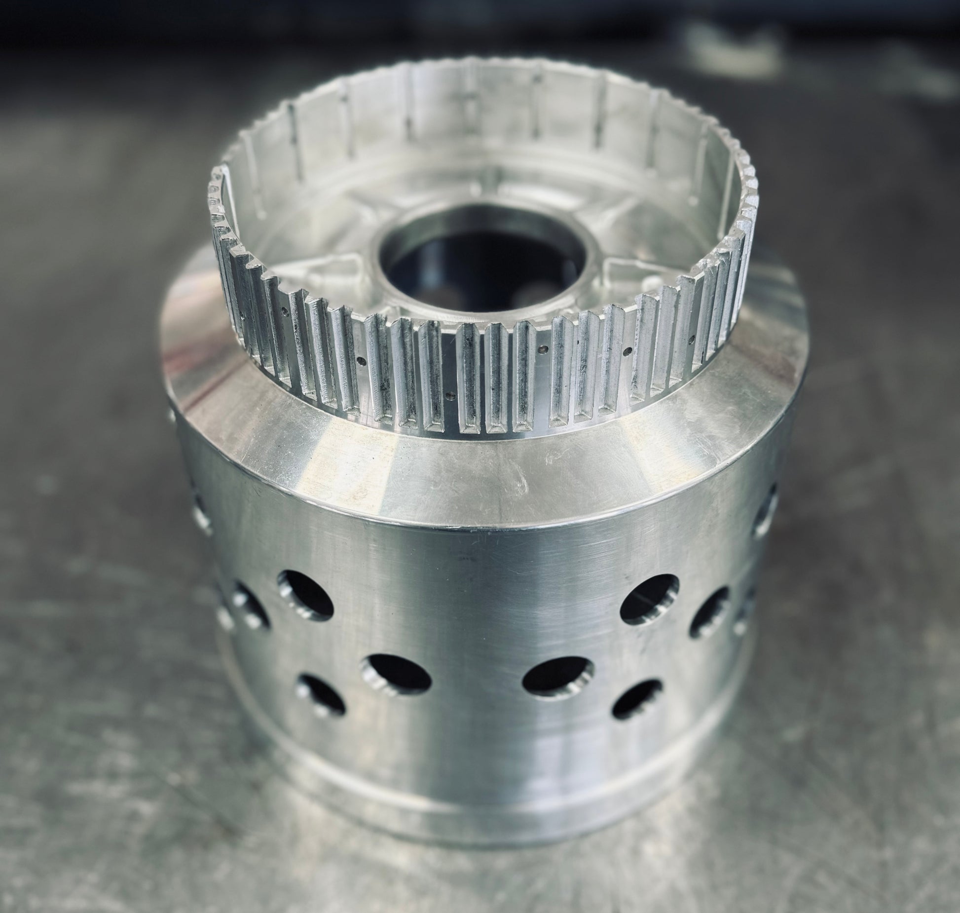 ATS Billet 7075 Aluminum D Drum for ZF8HP70 and ZF8HP75 performance transmissions