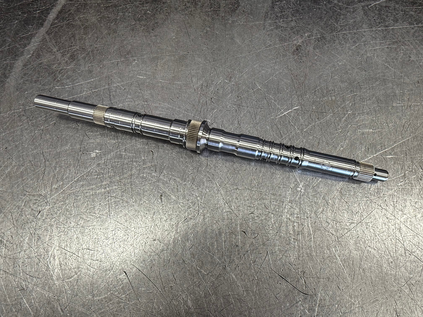 ATS billet main shaft upgrade for ZF 8HP70, 8HP75, and 8HP76 high performance transmissions