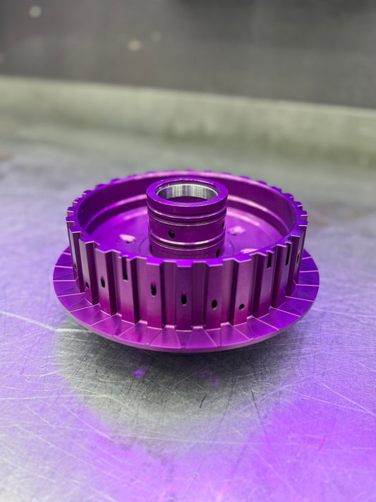 Billet 7075 E Hub upgrade for ZF Powerline 8AP1075 and 8AP1080 heavy duty transmissions