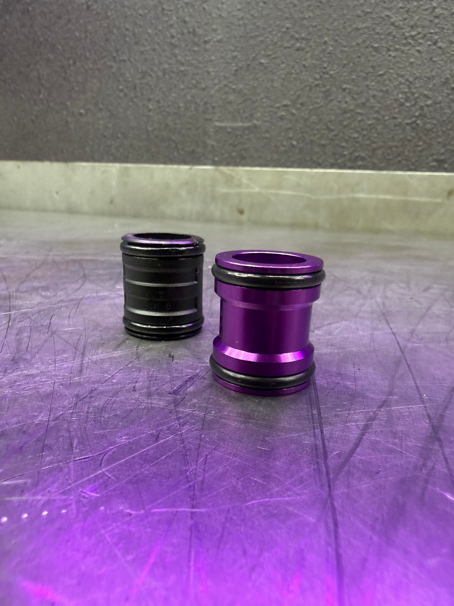 ATS billet pressure crossover tube for ZF8HP transmission made from 6061 aluminum for improved durability and sealing