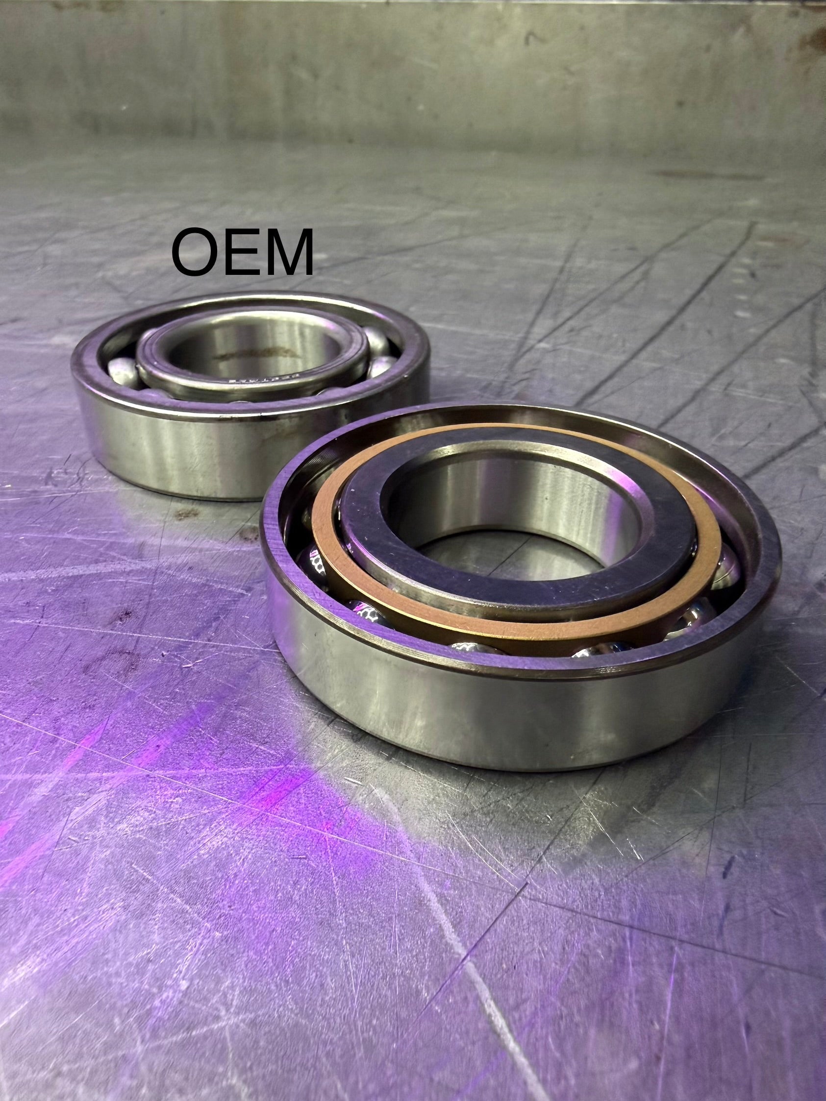 Upgraded ZF8HP RWD tail shaft bearing designed for high performance and high horsepower transmission applications